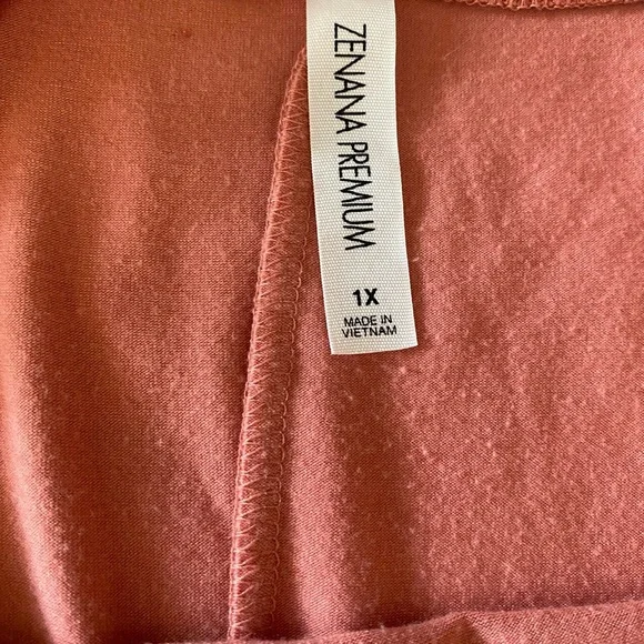 Zenana Outfitters Brown Tunic Top - Picture 6 of 6